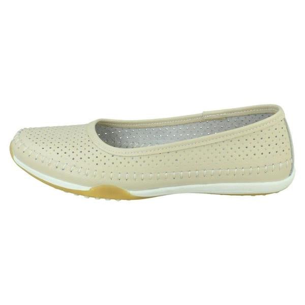 Down to Earth Ladies Down To Earth Ballerina Casual Shoes F80573