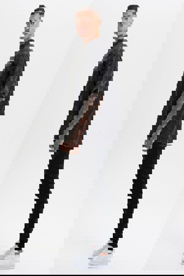 Discipline 365 Washed Grey Oversized Tee