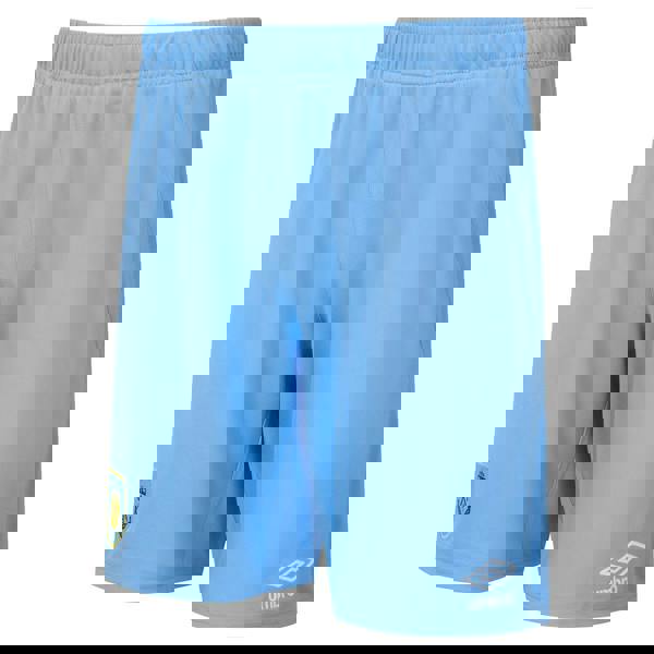 Umbro Mens Burnley FC 23/24 Home Shorts - Sky Blue/Claret Red - 