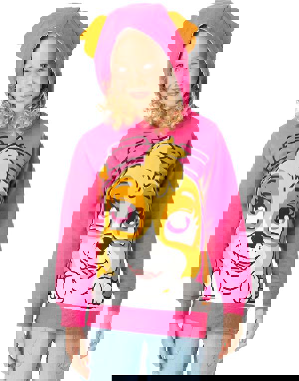 Paw Patrol Girls Pink Skye Hoodie