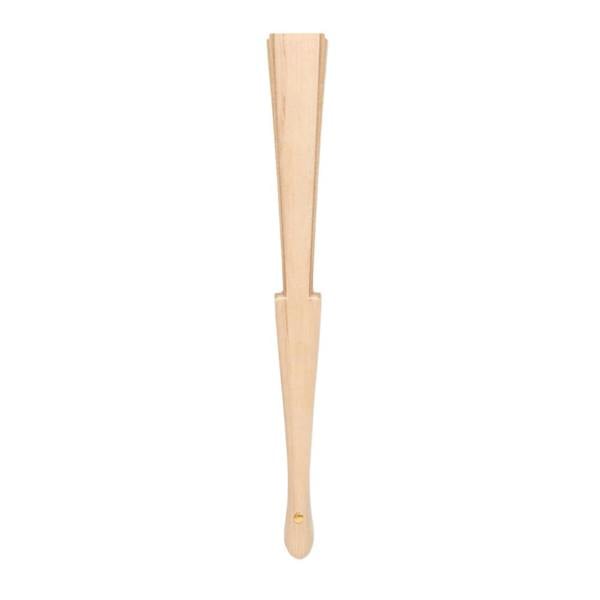 MidOcean Fanny Cork Manual Wood Handheld Fan - Beige - 
