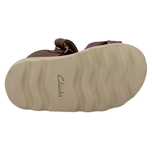 Clarks Girls Clarks Esmerelda Sea-Unicorn Motif Detailed Sandals Crown Brill T