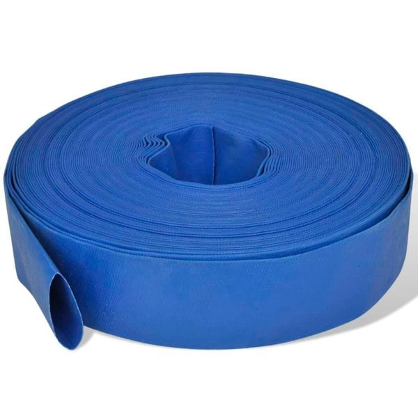 Berkfield Flat Hose 50 m 2" PVC Water Delivery