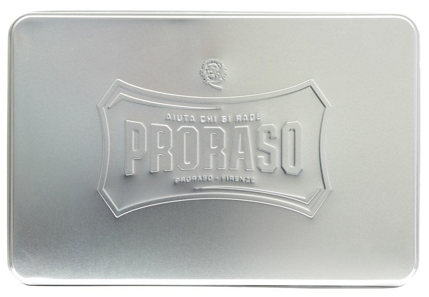 Proraso Large Chrome Presentation Tin