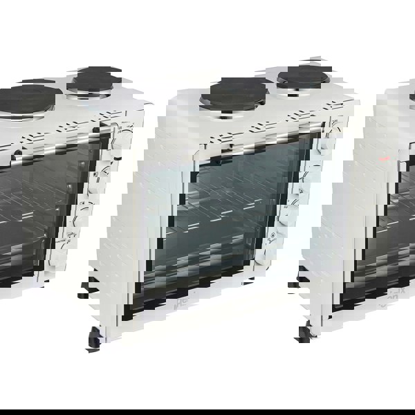 igenix Electric Mini Oven with Hotplate Hobs, 30 Litres