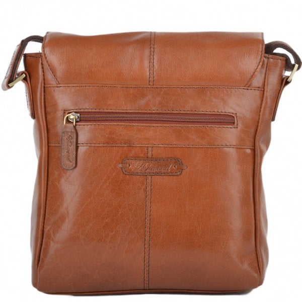 Ashwood Small Real Leather Flight Side Bag: Murphy