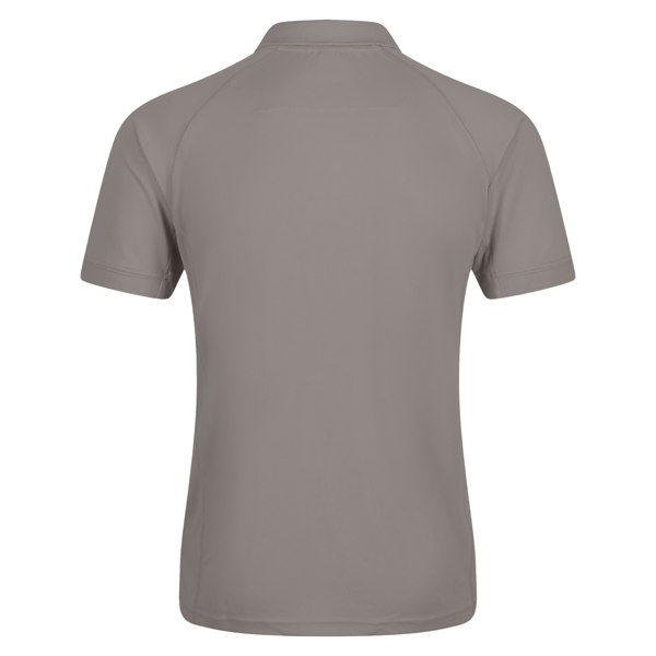 Regatta Professional Mens Coolweave Short Sleeve Polo Shirt - Silver Grey