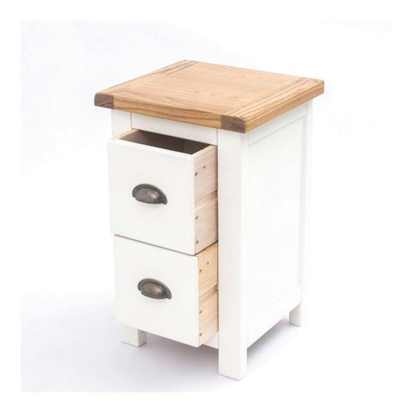 Cabinet Bits Lovere 2 Drawer Petite Bedside Table