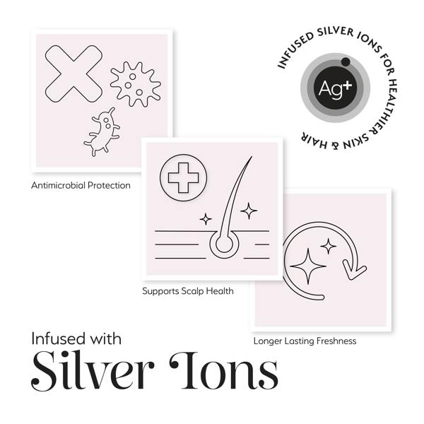 Silver Cloud Beauty Silver Cloud Hair Wraps Infused with Silver Ions - Caramel