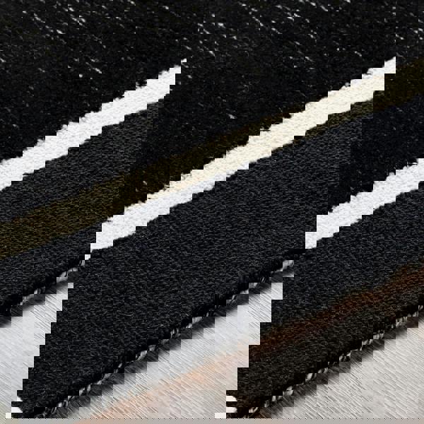 Livabliss Brooklyn-Hand Tufted Cream Black Wool Modern Rug