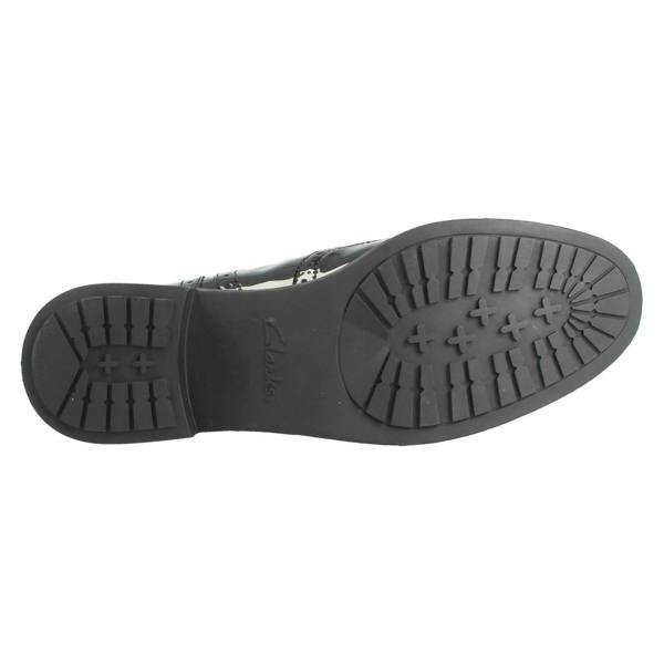 Clarks Ladies Clarks Lace Up Smart Brogue Shoes Havisham Oak