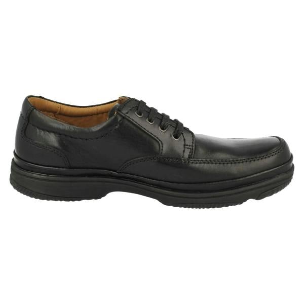 Clarks Mens Clarks Flexlight Wide Fitting Lace Up Shoe Swift Mile