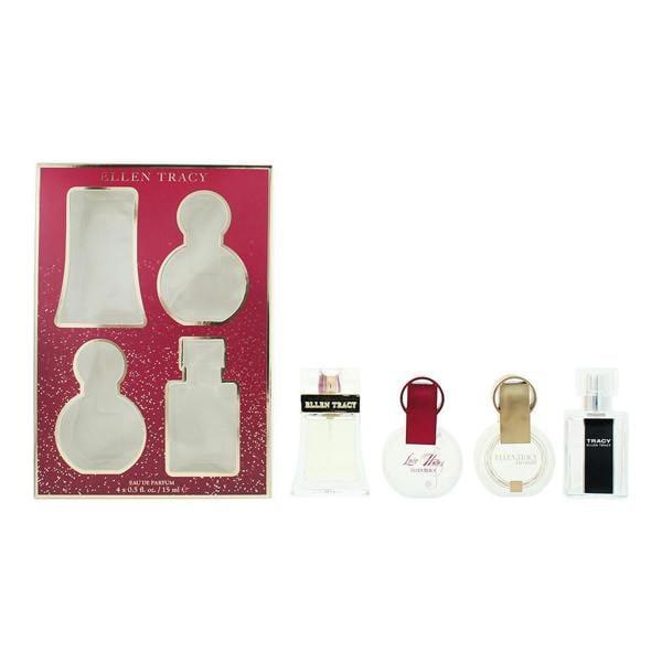 Ellen Tracy Eau de Parfum Gift Set 15ml x 4 Classic, Bronze, Tracy, Love Notes