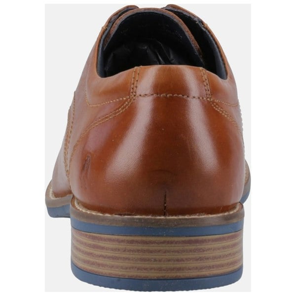 Hush Puppies Damien Lace Up Leather Men's Tan Lace-Up Shoes
