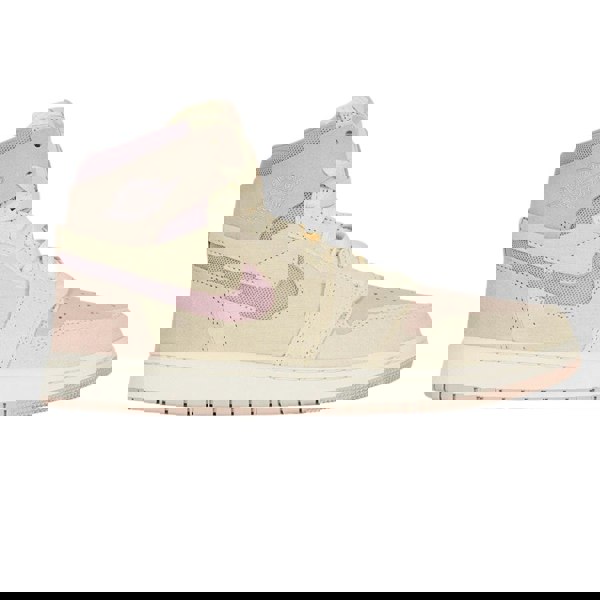 NIKE DV1305 100 Nike Air Jordan 1 ZM Air CMFT 2  BEIGE/PURPLE TRAINER WOMENS UK 7.5