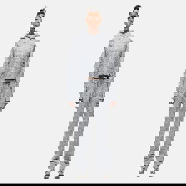 Good For Nothing Grey Bouclé Knitted Joggers - Grey Image 4