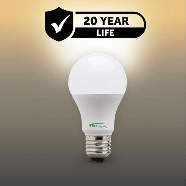 BELL Lighting E27 Edison Screw LED GLS 8.1W Energy Saving Light Bulbs