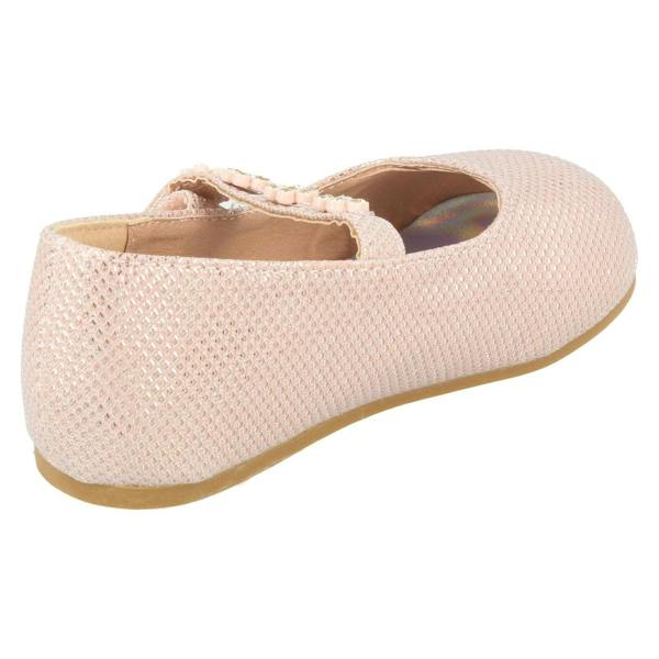 Savannah Girls Savannah Shoes with Flower Detailed Strap