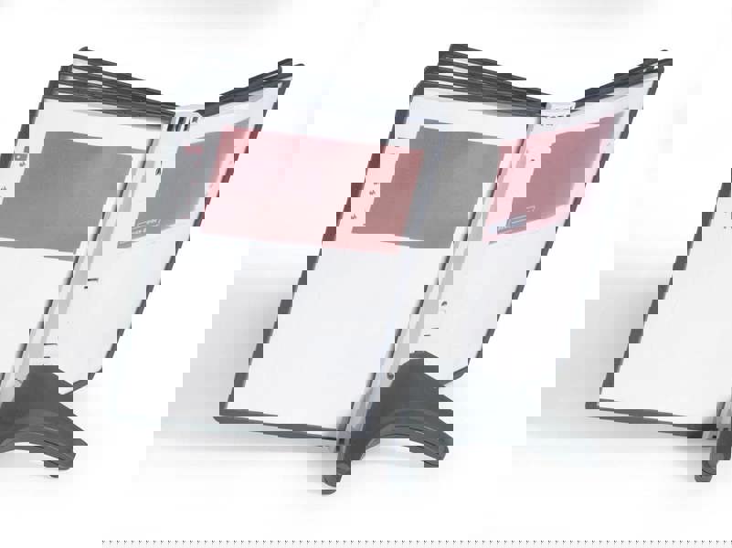 Durable SHERPA SOHO TABLE 5 Desk Display Panel Stand | 5 Panels | A4 Black