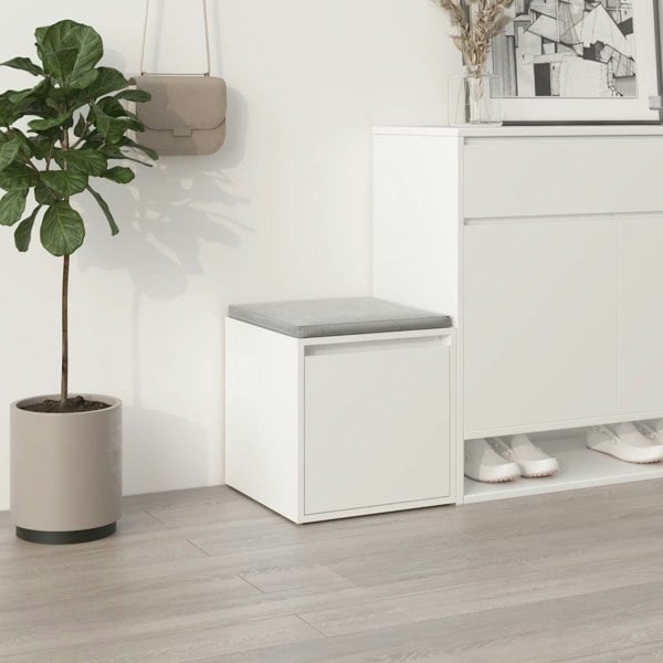 Berkfield Box Drawer White 40.5x40x40 cm Engineered Wood