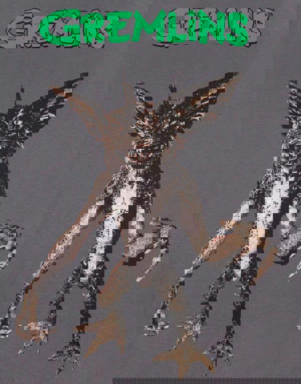 Gremlins Womens Grey Spike Short Sleeved T-Shirt