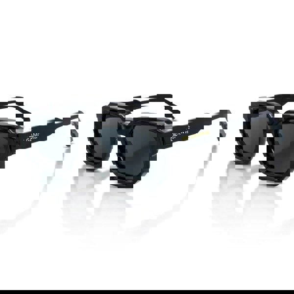 De-Gamme Malta - Bold Geometric Frame Rectangle Polarized Sunglasses