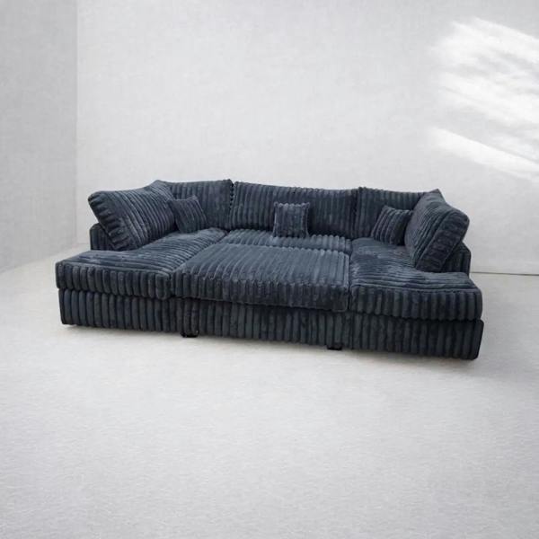 Snug Furniture Large Jumbo Cord Cinema Sofa