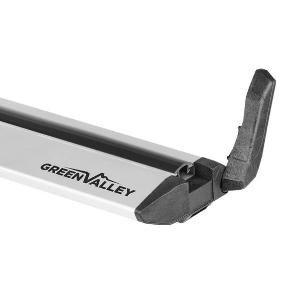 Green Valley Aerodynamic Roof Rack Wing Bars Silver, VW Tayron 2024+ onwards
