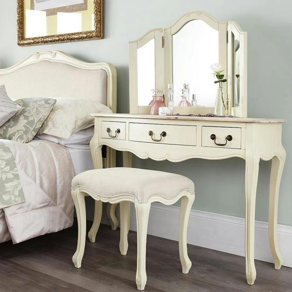 Statement Furniture Juliette Vintage Chic Dressing Table with Drawers
