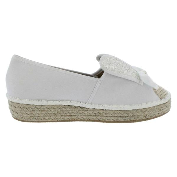 Spot On Ladies Spot On Bunny Ears Canvas Shoes F9982