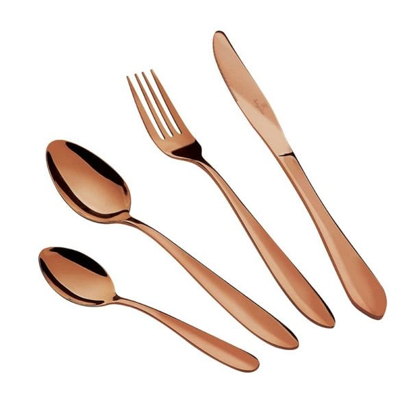 24-Piece Cutlery Set Berlinger Haus BH-2623 Mirror Rose Gold