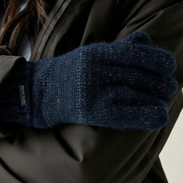 Regatta Womens/Ladies Multimix Winter Gloves - Navy - 