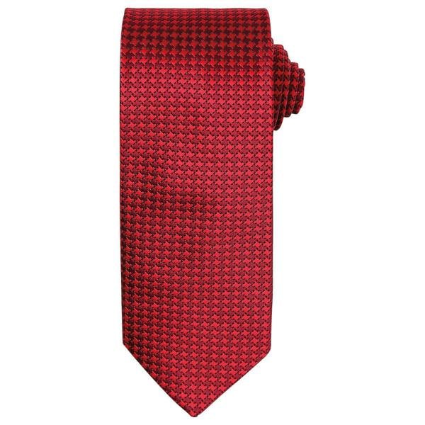 Premier Puppytooth Tie - Red