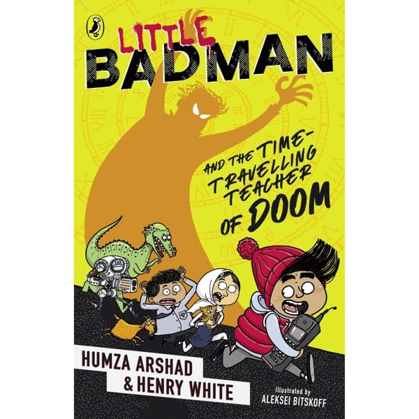 Little Badman 3 Book Set By Humza Arshad Time-travelling Teacher of Doom, Invasion of the Killer Aunties, Rise of the Punjabi Zombies