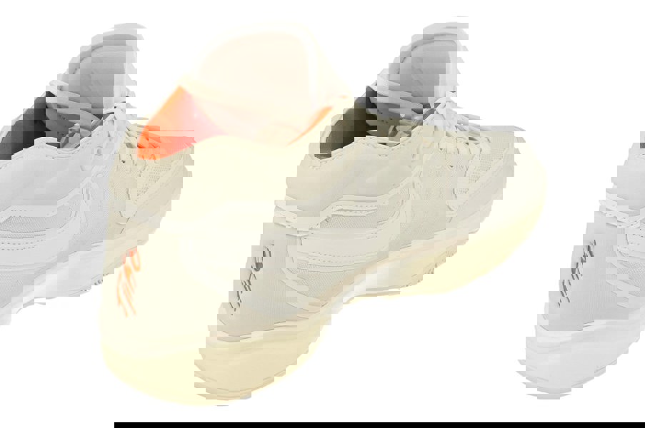 Nike Air Zoom G.T. Hustle 2 Mens Basketball Trainers Dj9405  104 - White Sail Safety Orange 104 - Photo 2