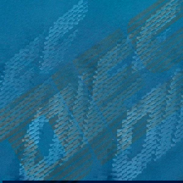 Diesel Mens Monotone Logo T-Shirt - Blue Sapphire - 