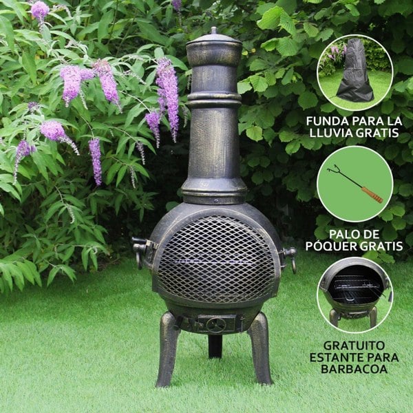 Monstershop Cast Iron Chiminea