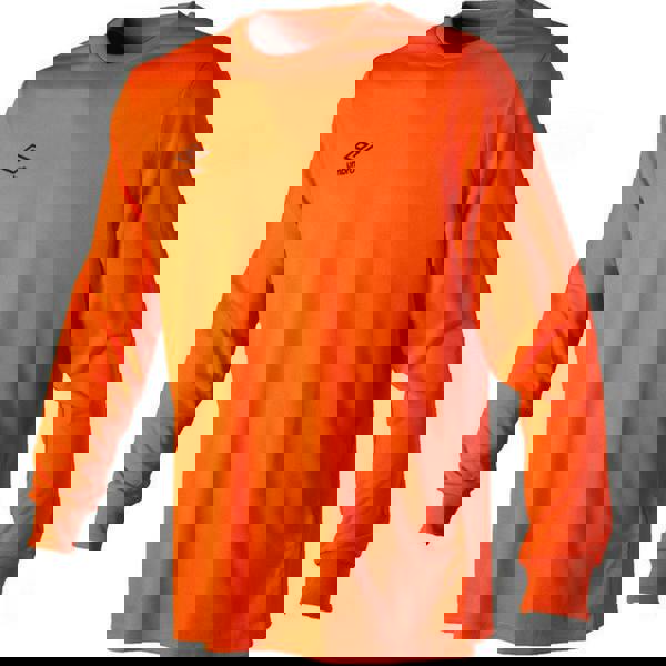 Umbro Mens Club Long-Sleeved Jersey - Shocking Orange - 