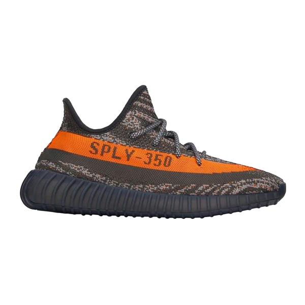 Yeezy Childrens/Kids Boost 350 V2 Trainers - Carbon/Beluga - 