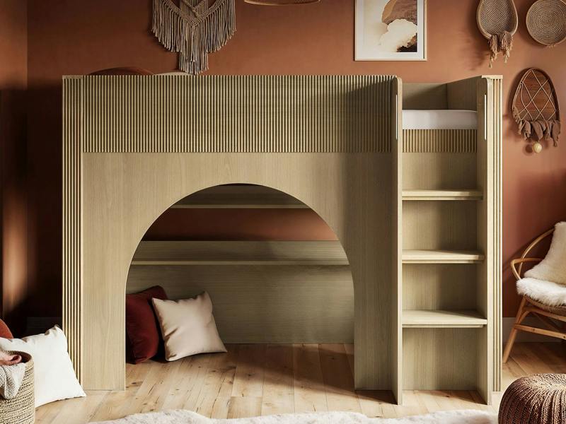 Flair Kaska Mid Sleeper with Ribbed Panel