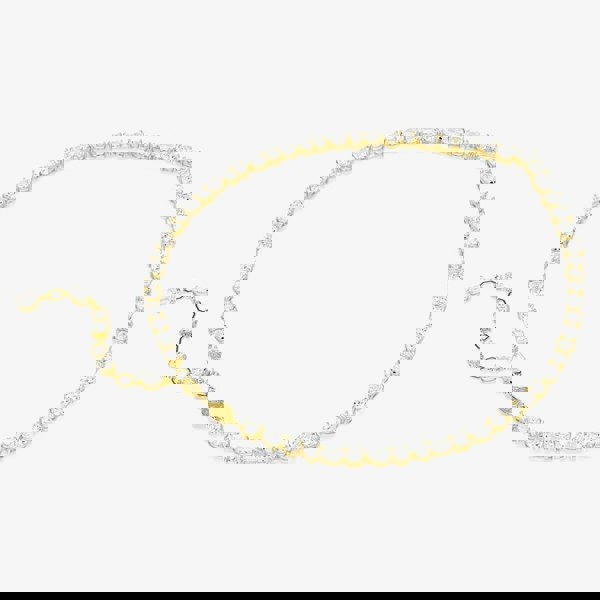 Swarovski Mesmera Gold Tone Plated Zirconia Necklace 5743826