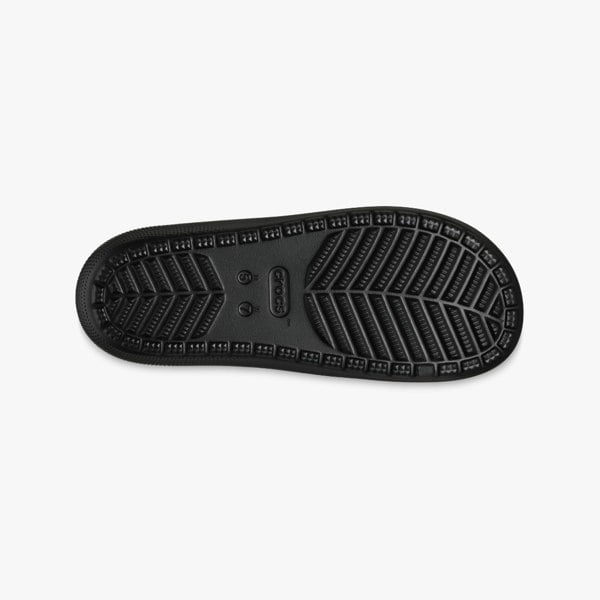 Crocs 209409-001 GETAWAY PLATFORM H-STRAP Womens Sliders Black