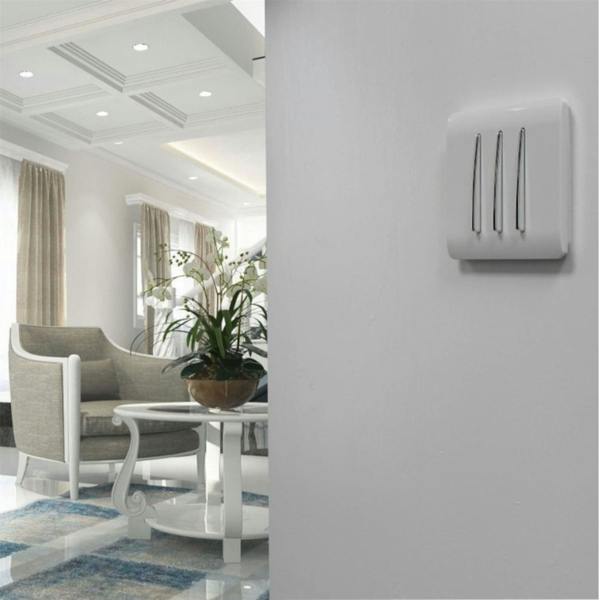 Trendi Switch 3 Gang 1 or 2 way Rocker Light Switch in Bright Teal