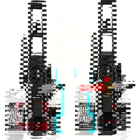 ProKleen Pro-Kleen Pressure Washer 1600W Electric - Portable With Super Snow Foam 1ltr and Lance - Cleaning Patios, Walls, Fences, Cars