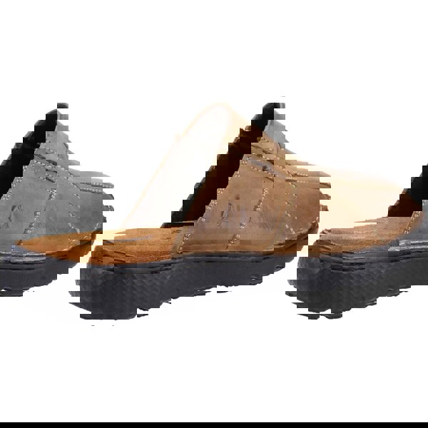 Hush Puppies Carson Leather Men's Olive Mules