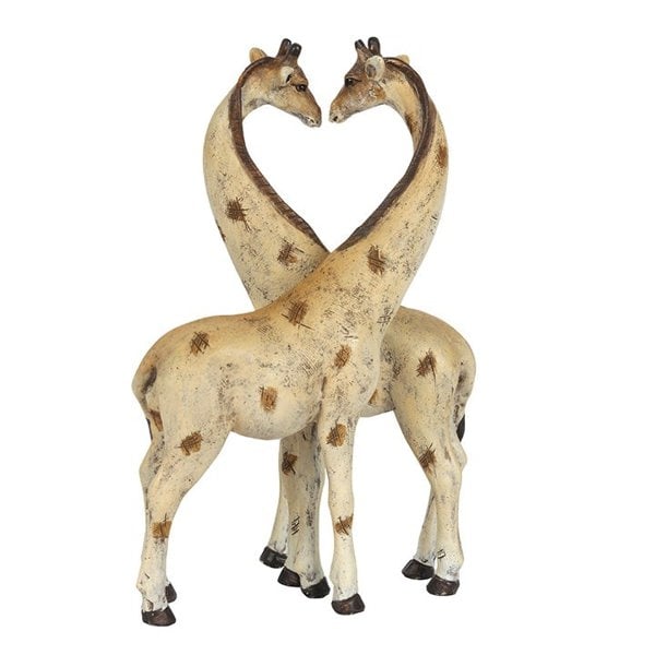 Serano My Other Half Giraffe Couple Ornament