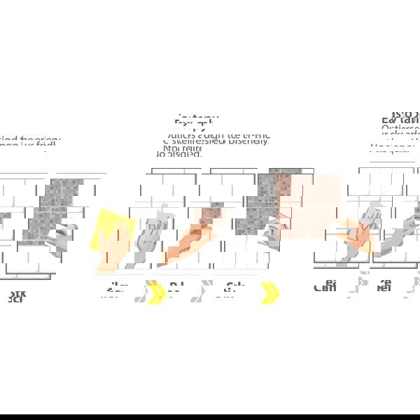 WT1590 - Vintage Pink Marble Mosaic Wall Tile Sticker Set - 15 x 15 cm (6 x 6 in) - 24 pcs