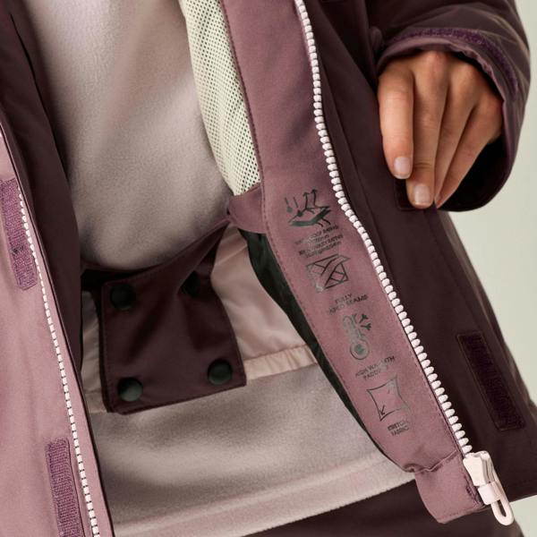 Dare 2B Childrens/Kids Send It II Ski Jacket - Huckleberry - 