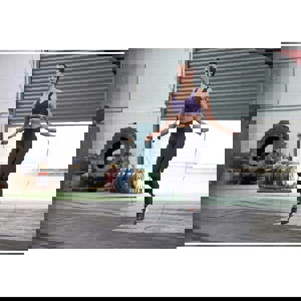 Woman training with the Adidas Essential Skipping Rope