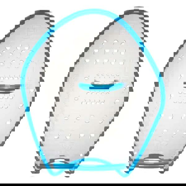 Tyr Catalyst Stroke left swim fin with perforated blue design